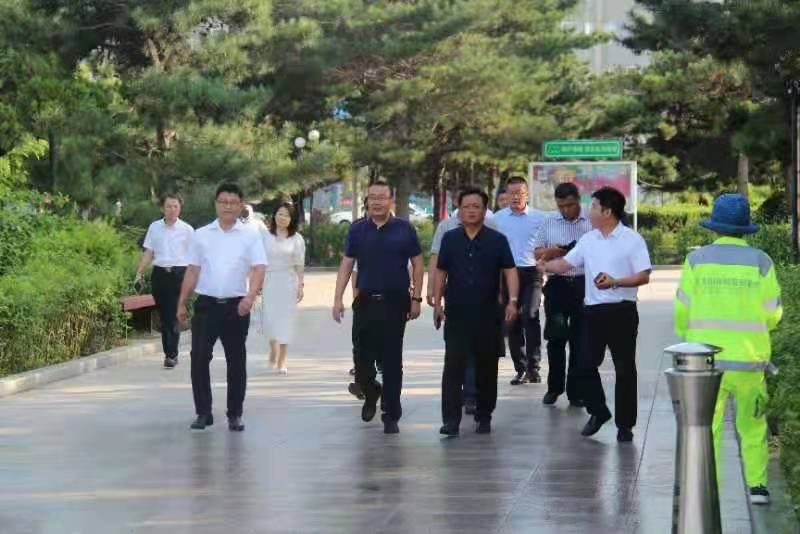 区委副书记,代区长刘旭率队到彰武县考察学习